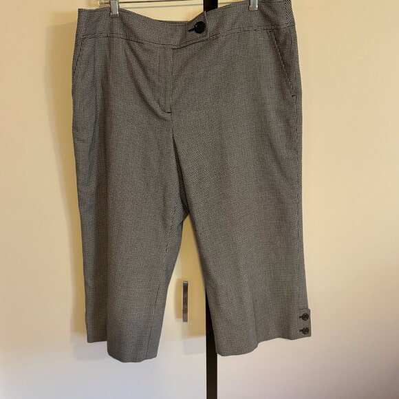 Ann Taylor Size 16 black n white pants - Picture 1 of 4